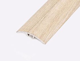 Порог (стык) Русский профиль  разноуровневый ламинированный с дюб, 30*2700 мм, Дуб гренланд